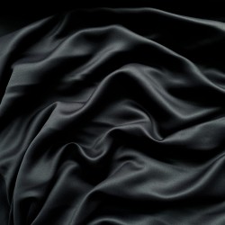 Светозатемняющая ткань для штор &quot;Блэкаут&quot; 95% (Blackout), цвет Черный (на отрез)  в Салехарде