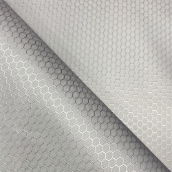 Ткань Оксфорд 300D PU Рип-Стоп СОТЫ, цвет Светло-Серый (на отрез)  в Салехарде