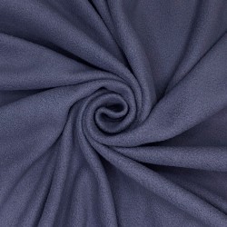Ткань Флис Односторонний 130 гр/м2, цвет Темно-серый (на отрез)  в Салехарде