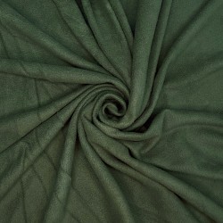 Флис Односторонний 130 гр/м2, цвет Темный хаки (на отрез)  в Салехарде