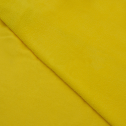 Флис Односторонний 180 гр/м2, Желтый (на отрез)  в Салехарде