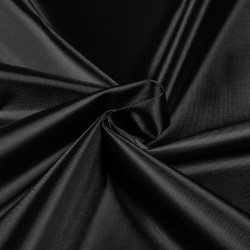 *Ткань Оксфорд 210D PU, цвет Черный (на отрез)  в Салехарде